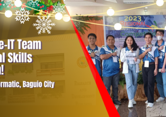 Apayao State College-IT Team TESDA-CAR Regional Skills Competition!